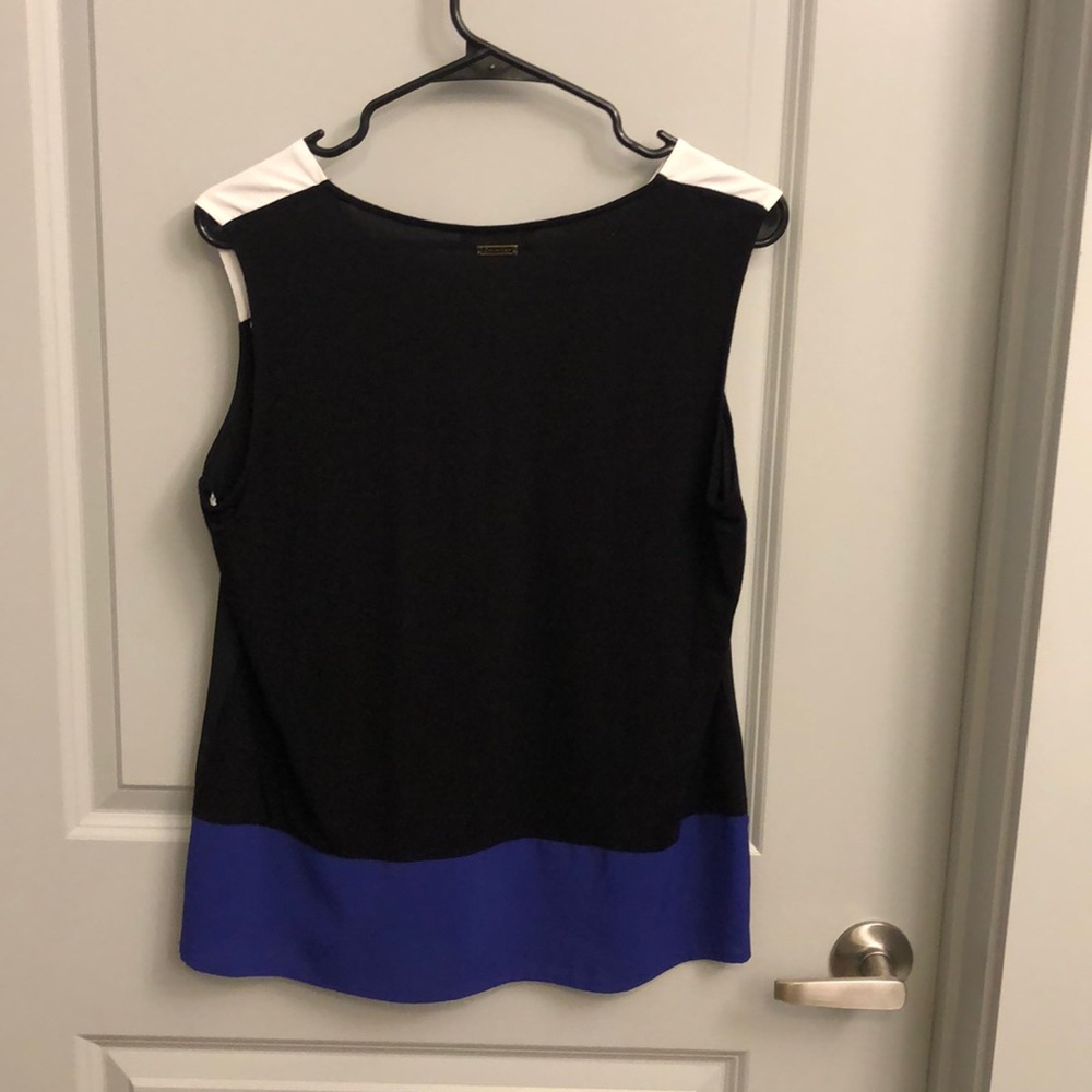 Calvin Klein Colorblock Blouse - Picture 5 of 7